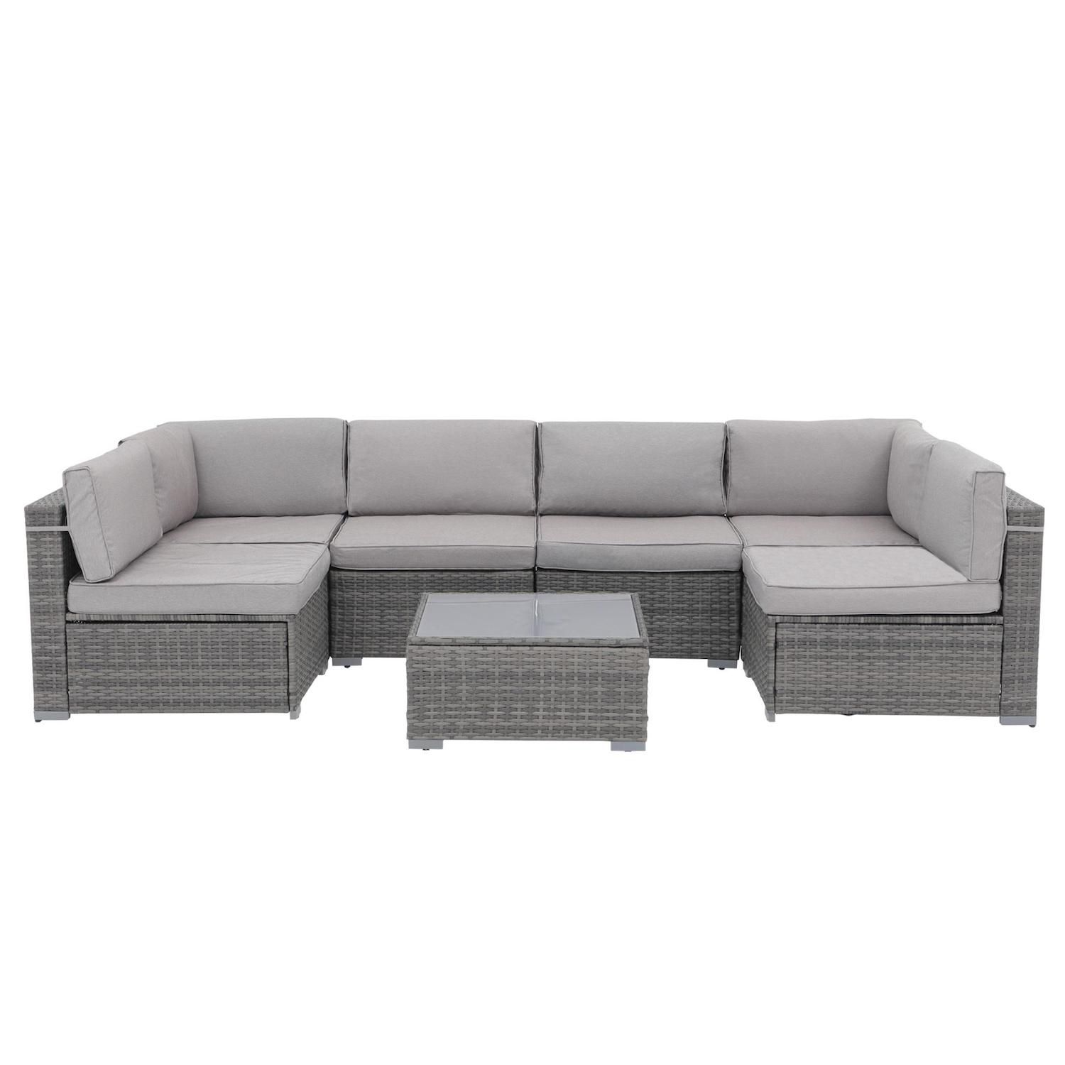 Patiorama 4 Piece Patio Furniture Set, Outdoor Wicker Bistro Set, All