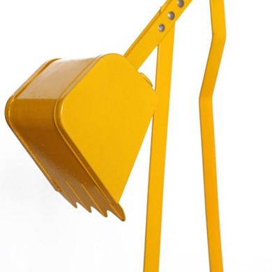 Metal Sand Digger Toy Crane for Outdoor Sandbox