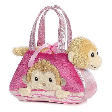 Aurora Small Multi-color Fancy Pals 7" Peek-a-boo Monkey Fashionable Stuffed Animal