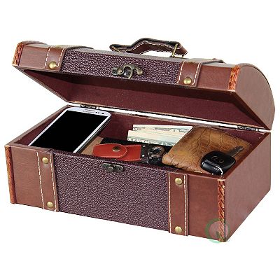 dresser valet leather Amazon.com: My Personal Memories, Personalized Leather Valet Tray Box