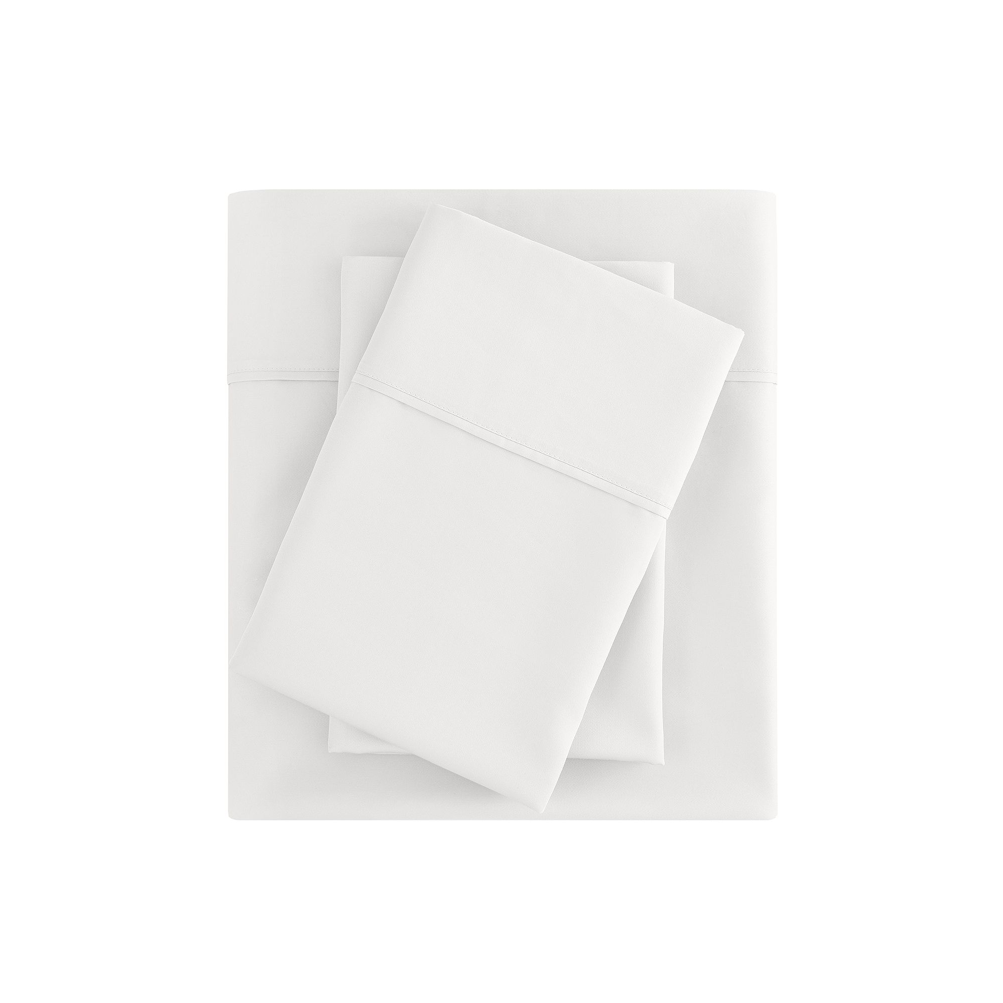 Beautyrest 1500 Thread Count Smart Cool Cotton Rich Sheet Set, White
