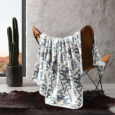 Wrangler Dakota Grey Throw Blanket