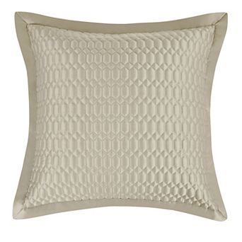 Five Queens Court Blanchard Square Quilted Decorative Throw Pillow