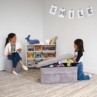 Humble Crew Sherpa Collapsible Toy Box