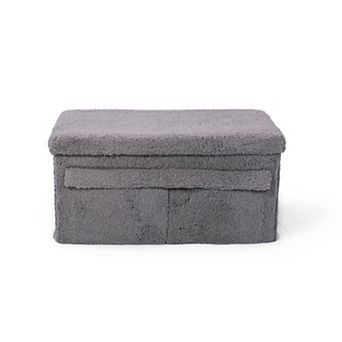 Humble Crew Sherpa Collapsible Toy Box
