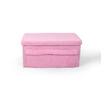 Humble Crew Sherpa Collapsible Toy Box