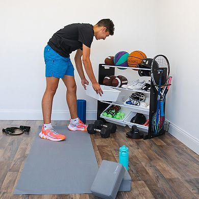 Humble Crew 4-Bin Sports Organizer