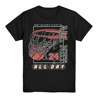 Boys 8-20 All Net Graphic Tee