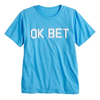 Boys 8-20 "OK Bet" Graphic Tee