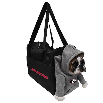 NCAA Bulldogs Furry Fan Pet Carrier