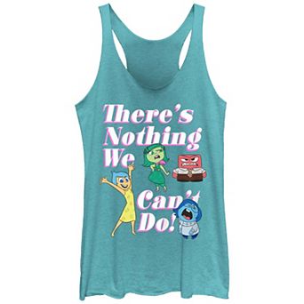 Disney / Pixar's Inside Out 2 There's Nothing We Can't Do Juniors' Graphic Racerback Tank Top