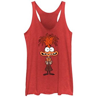 Disney / Pixar's Inside Out 2 Anxious Anxiety Juniors' Graphic Racerback Tank Top