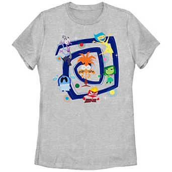 Disney / Pixar's Inside Out 2 All Emotions Juniors' Graphic Tee