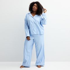 Womens Plus Cotton Pajama Sets Sleepwear Clothing Kohl s
