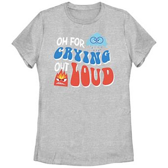 Disney / Pixar's Inside Out 2 Oh For Crying Out Loud Juniors' Graphic Tee