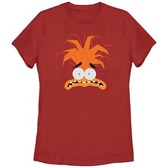 Disney / Pixar's Inside Out 2 Anxiety Head Juniors' Graphic Tee