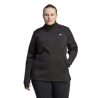 Plus Size adidas Cover Up Training Jacket