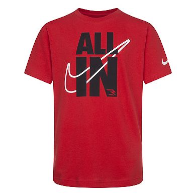 Boys 8-20 Nike 3BRAND by Russell Wilson "All In" Graphic Tee