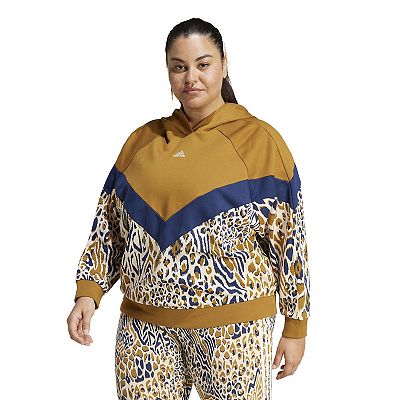 Plus Size adidas x FARM Training Hoodie