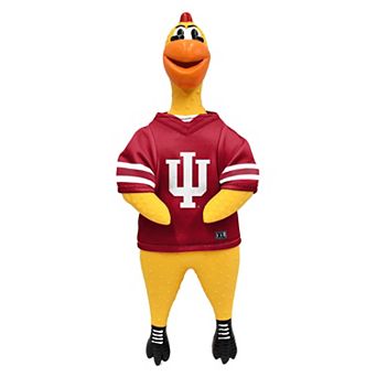 NCAA Hoosiers Rubber Chicken Toy