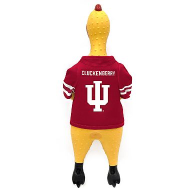 NCAA Hoosiers Team Rubber Chicken Toy