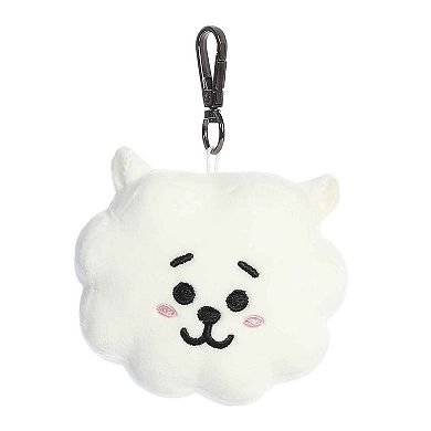 Aurora Lovable 4" RJ Clip-On BT21 Mini White Stuffed Doll