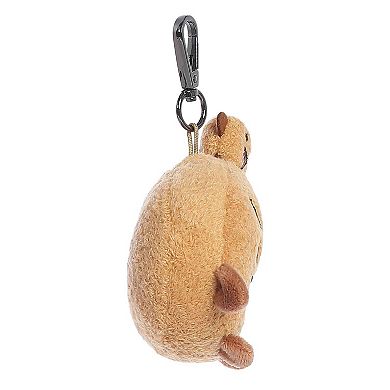 Aurora Mini Brown BT21 4" SHOOKY Clip-On Lovable Stuffed Doll