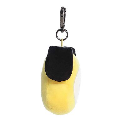 Aurora Mini Yellow BT21 4" CHIMMY Clip-On Lovable Stuffed Doll