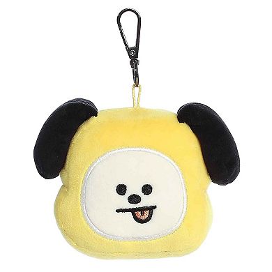 Aurora Mini Yellow BT21 4" CHIMMY Clip-On Lovable Stuffed Doll