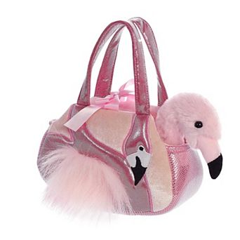 Aurora Small Multicolor Fancy Pals 7" Ava Flamingo Fashionable Stuffed Animal