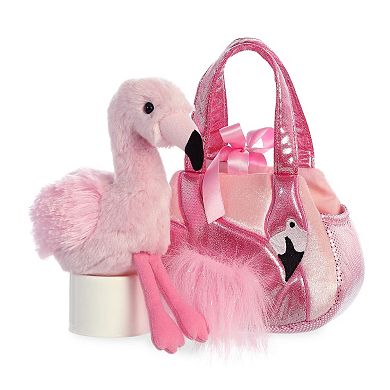 Aurora Small Multicolor Fancy Pals 7" Ava Flamingo Fashionable Stuffed ...