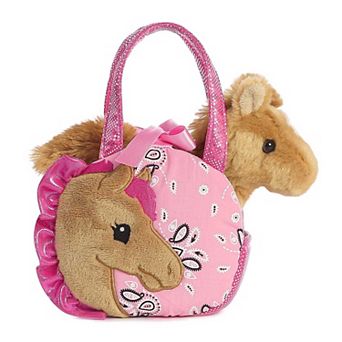 Aurora Small Multicolor Fancy Pals 5.5" Pretty Pony Fashionable Stuffed Animal