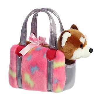 Aurora Small Brown Fancy Pals 6.5" Jellyroll Red Panda Fashionable Stuffed Animal
