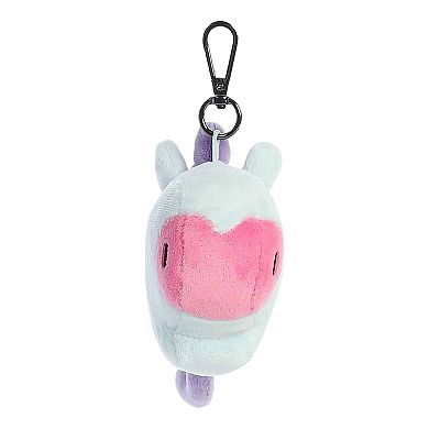 Aurora Mini Blue BT21 4" MANG Clip-On Lovable Stuffed Doll