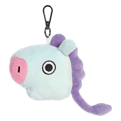 Aurora Mini Blue BT21 4" MANG Clip-On Lovable Stuffed Doll