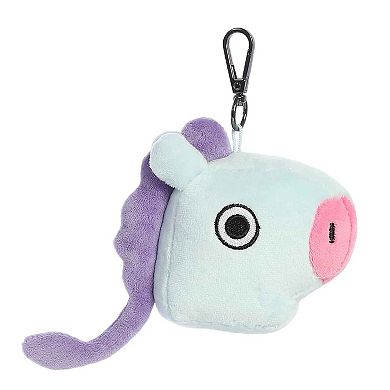 Aurora Mini Blue BT21 4" MANG Clip-On Lovable Stuffed Doll