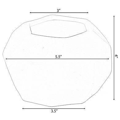 Contemporary Ceramic Unique Honeycomb Shaped Table Vase Flower Holder
