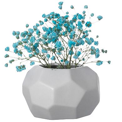 Contemporary Ceramic Unique Honeycomb Shaped Table Vase Flower Holder