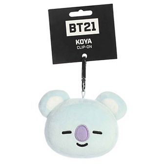 Aurora Mini Blue BT21 4" KOYA Clip-On Lovable Stuffed Doll