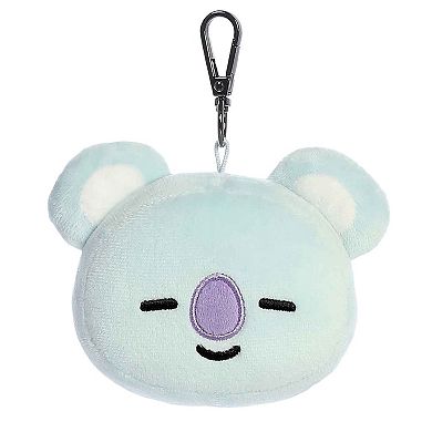 Aurora Lovable 4" KOYA Clip-On BT21 Mini Blue Stuffed Doll
