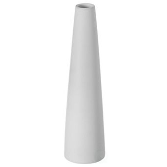 Uniquewise 8-Inch Modern Decorative Slim Cone Ceramic Vase