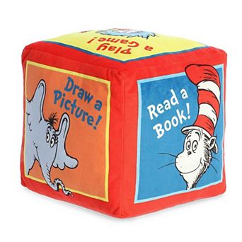 Aurora Medium Multicolor Dr. Seuss 10.5" Dr. Seuss Activity Roll 'em Whimsical Stuffed Animal