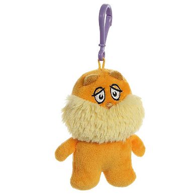 Aurora Mini Orange Dr. Seuss 4" The Lorax Whimsical Stuffed Animal