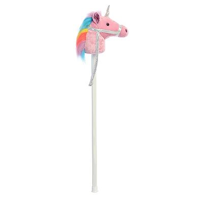 Aurora X-large Multicolor Giddy-up Friends 37" Unicorn Rideable Stuffed ...