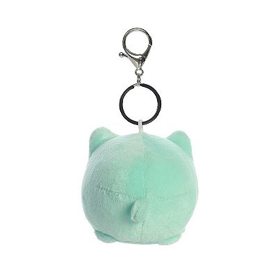 Aurora Mini Mint Tasty Peach 3.5" Mint Meowchi Clip-On Enchanting Stuffed Animal