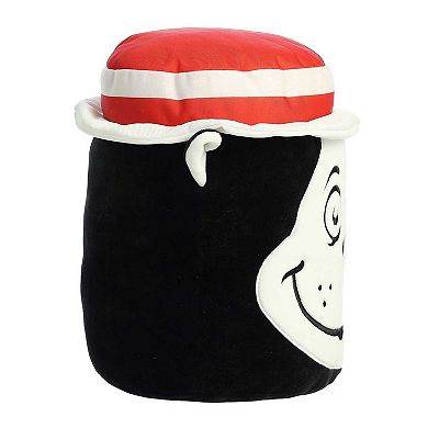 Aurora Small Multicolor Dr. Seuss 9" Cat In The Hat Mallow Whimsical Stuffed Animal