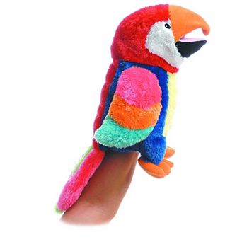 Aurora Medium Multicolor Hand Puppet 12" Petey Interactive Stuffed Animal