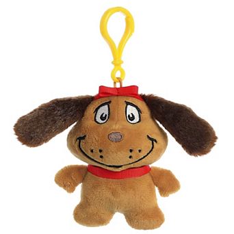Aurora Mini Brown Dr. Seuss 4" Max Clip-On Whimsical Stuffed Animal