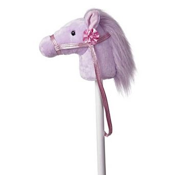 Aurora X-large Pink Giddy-up Friends 37" Fantasy Pony Lavender Rideable Stuffed Animal