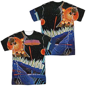 Atari Gravitar Short Sleeve Adult Poly Crew T-shirt